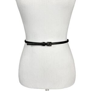 Ted Baker Skinny Belt - Black - Size 0 (XS)
